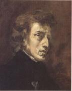 Eugene Delacroix Frederic Chopin (mk05) oil painting artist